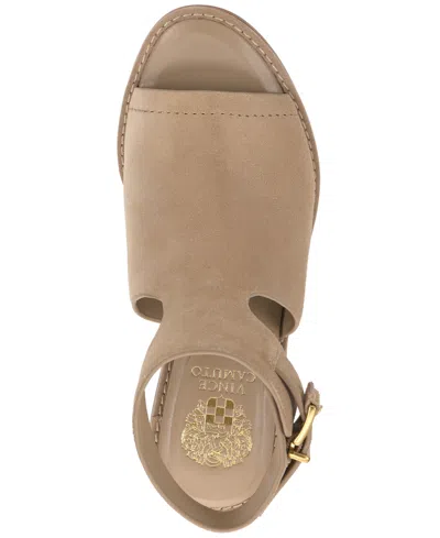 Vince Camuto Women's Faelan Ankle Strap Peep Toe High Heels