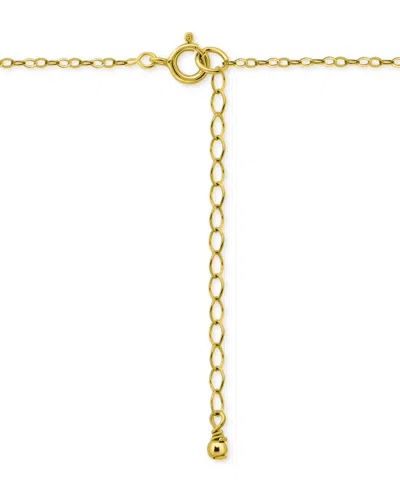 Giani Bernini Cubic Zirconia Pear Solitaire Pendant Necklace, 16" + 2" Extender, Exclusively At Macy's