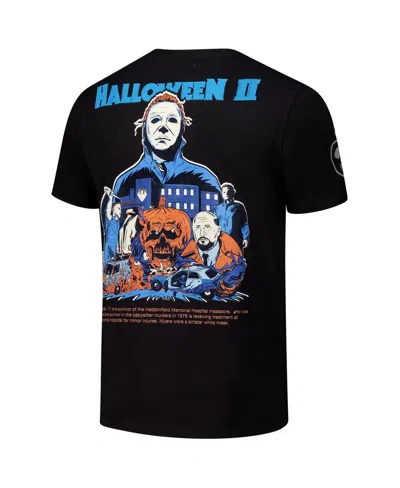 Freeze Max Men's Black Halloween Poster T-shirt