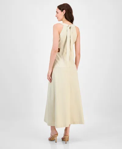 Rachel Rachel Roy Women's Daphne Ring-trim Cutout Dress In Neutral