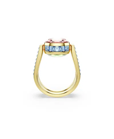 Swarovski Chroma Gold-tone Plated Ring