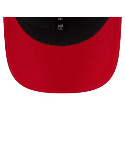 New Era Men's Red Cincinnati Reds Circle Patch 9seventy Stretch-snap Hat
