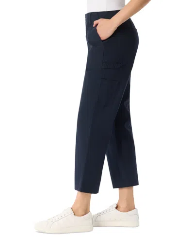 Gloria Vanderbilt Women's High Rise Cropped Cargo Pants