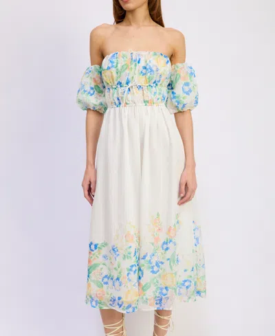 En Saison Women's Julia Midi Dress