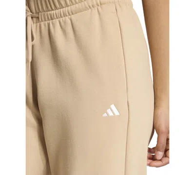 Adidas Originals Women's Essentials Feel Cozy Mid-rise Open-hem Pants