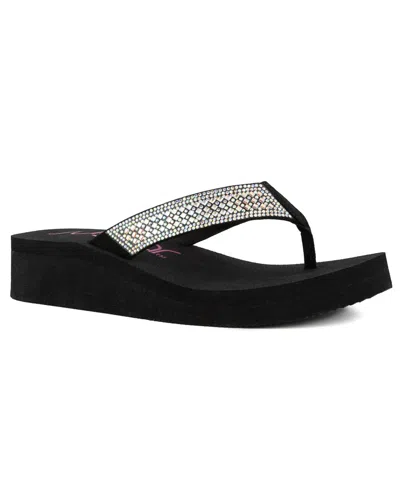 Sugar Women's Brad Embellished Wedge Sandals