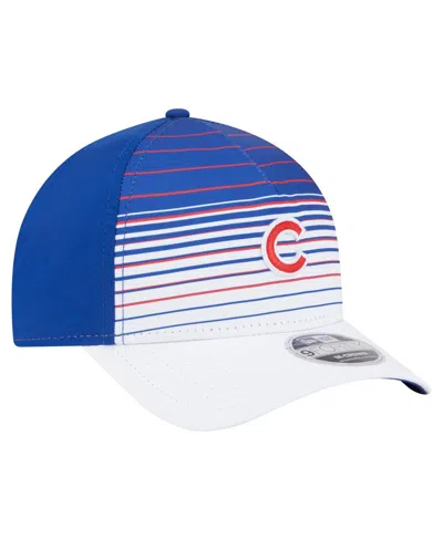 New Era Men's Royal Chicago Cubs Gradient 9forty M-crown Adjustable Hat