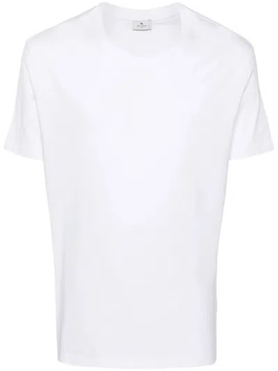 Etro Pegaso-embroidered Crewneck T-shirt