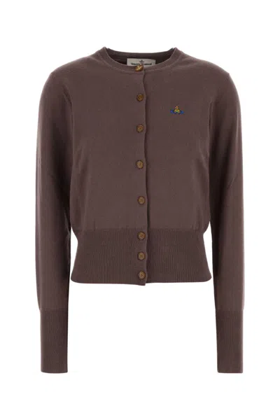 Vivienne Westwood Brown Bea Cardigan