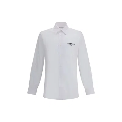 Givenchy Classic Fit Shirt With Logo Print Clothing