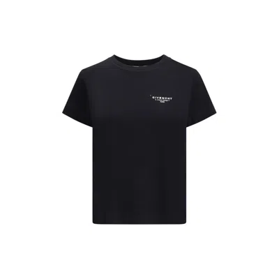 Givenchy Black Cotton Jersey Crewneck T-shirt