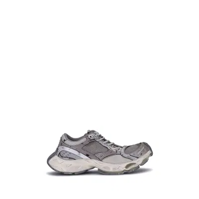 Balenciaga Multicolor Synthetic Leather And Mesh Stapler Sneakers