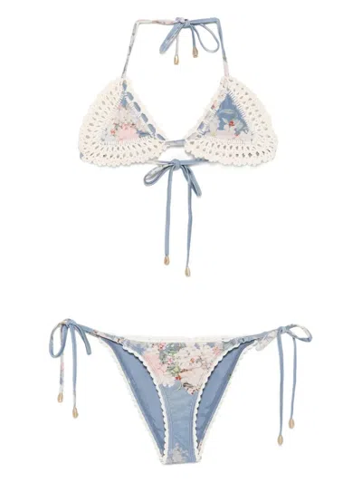 Zimmermann Women Cascadian Bikinis With Crochet Profiles