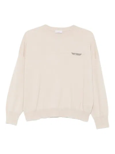 Brunello Cucinelli Monili-embellished Sweater