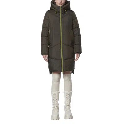 Andrew Marc Women's Baisley Relaxed Fit Puffer Jacket In Black