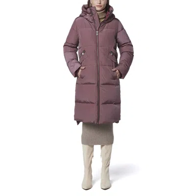 Andrew Marc Black Label Women's Palma Irridescent Parka In Pink