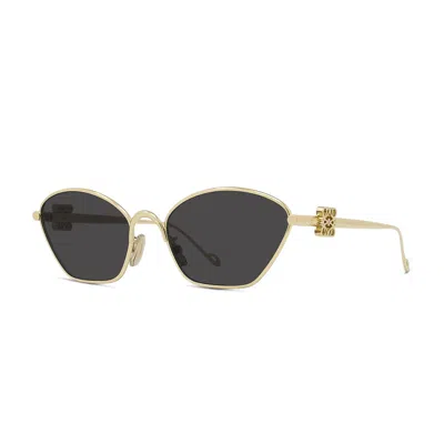 Loewe 57mm Cat Eye Sunglasses In Gold