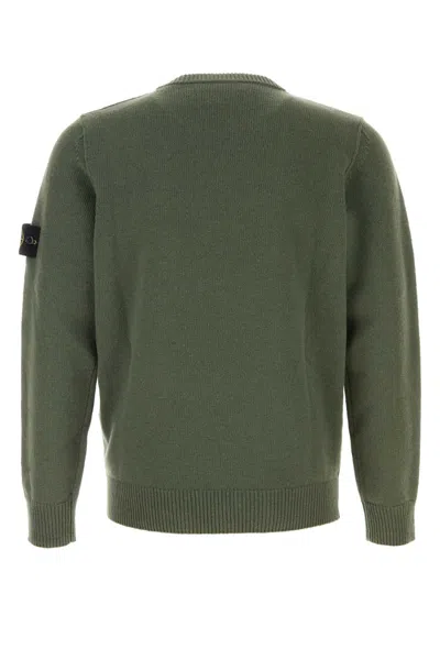Stone Island Malfilé Cotton Fleece Sweatshirt