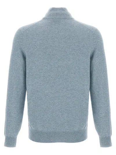 Brunello Cucinelli Cashmere Sweater In Blue