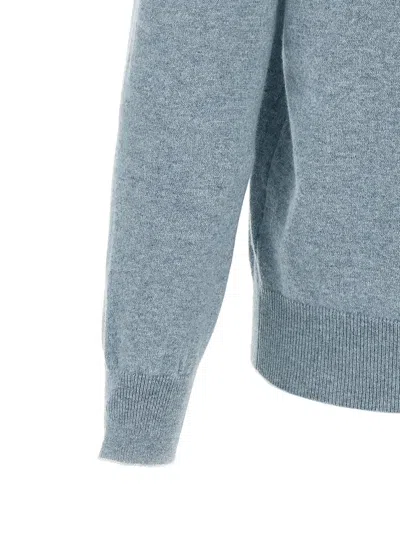 Brunello Cucinelli Cashmere Sweater In Blue