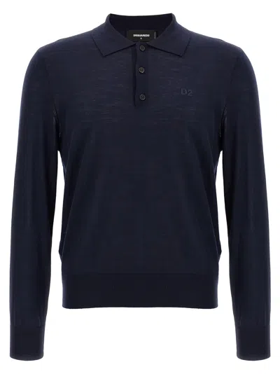 Dsquared2 Women Logo Embroidery Polo Shirt