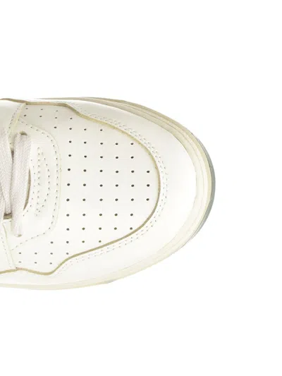 Autry Maison Kitsuné Medalist Low Sneakers In Neutral