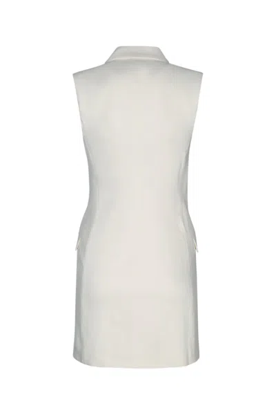 Elisabetta Franchi Sleeveless Double-breasted Dress Button Detailing