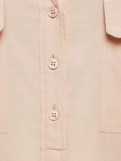 Pre-owned Stella Mccartney Pockets Silk Blouse
