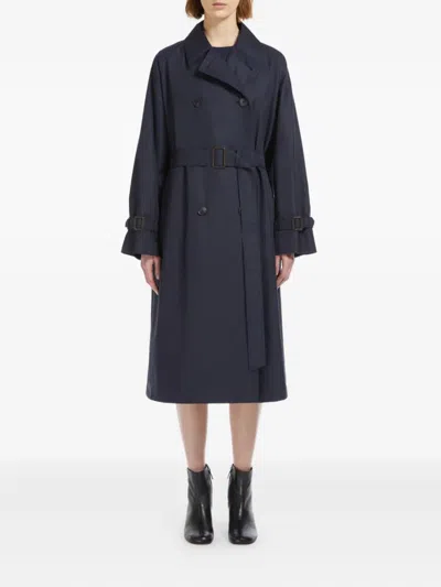 Weekend Max Mara Raglan-sleeve Double-breasted Trench Coat