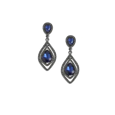 Sohi Women's Stone Drop Earrings