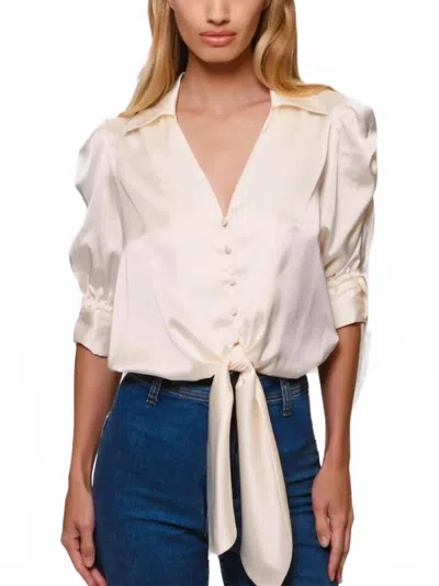 Hutch Off White Blouse In Neutral