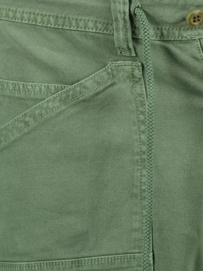 Japan Rags Kobe Cargo Pocket Trousers In Green