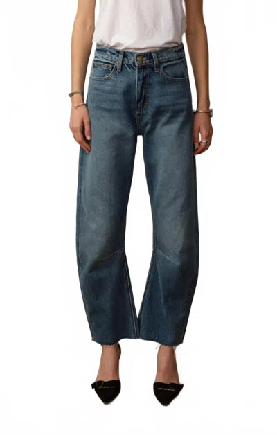 Road To Nowhere Japanese Denim Pilon Jean In Berlin Blue