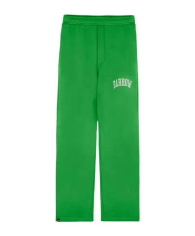 Barrow Logo-print Track Pants In Green