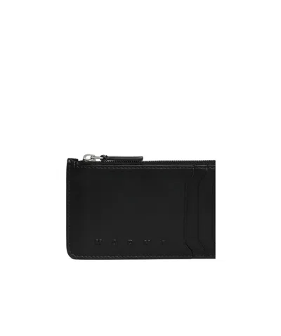 Marni Logo-embossed Card Holder