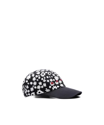 Marni Logo Embroidered Twill Baseball Cap