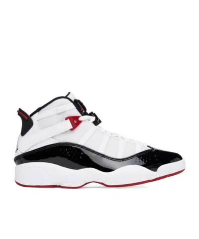 Nike White  Black 6 Rings Sneakers
