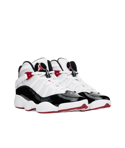 Nike White  Black 6 Rings Sneakers
