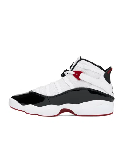 Nike White  Black 6 Rings Sneakers