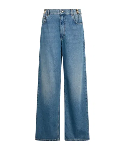 Liu •jo Liu Jo High-rise Baggy Jeans In Blue