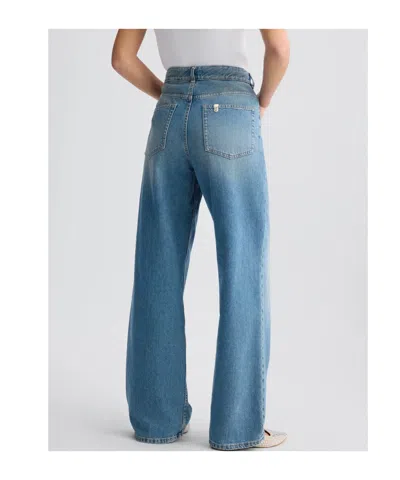 Liu •jo Liu Jo High-rise Baggy Jeans In Blue