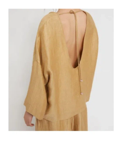 Ottod'ame Shirts Sand In Yellow