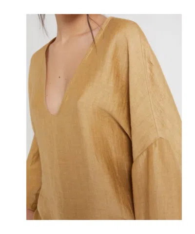 Ottod'ame Shirts Sand In Yellow