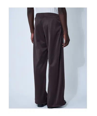 Martine Rose Wide-leg Sweatpants In Brown
