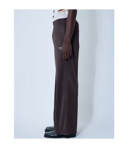 Martine Rose Wide-leg Sweatpants In Brown