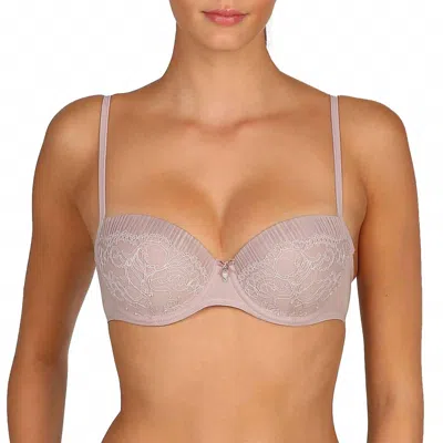 Marie Jo Padded Balcony Bra In Patine In Purple