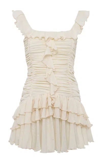 Siedres Gemma Ruffled Mini Dress