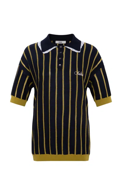 Siedres Yuan Stripped Knitted Top