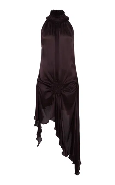 Siedres Toni Halter Satin Dress