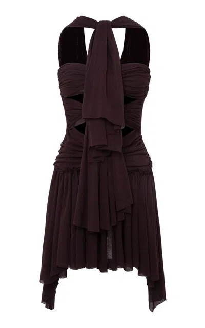 Siedres Milly Ruffled Cutout Dress